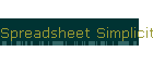 Spreadsheet Simplicity
