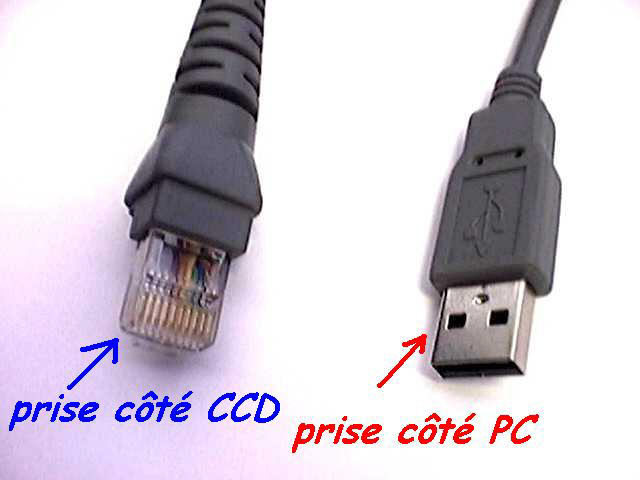 C�ble USB