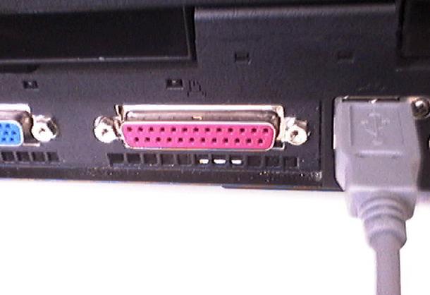 Bancher le lecteur CCD sur le port USB