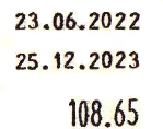 Monarch 1153 labels