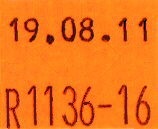 Monarch 1136 labels