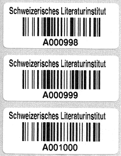 étiquette bibliothèque