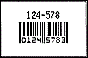 UPC-E label 30x14mm